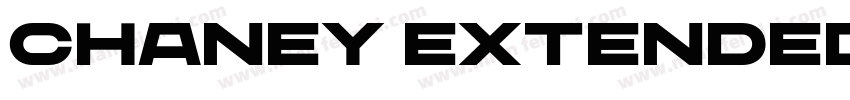 CHANEY Extended字体转换